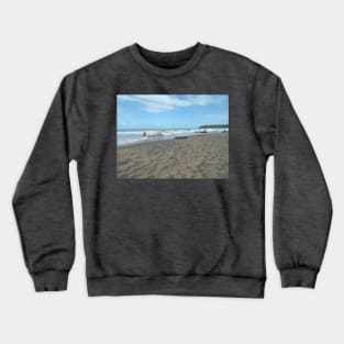 Costa Rica Atlantic Beach, Dreamy Nature Photography Crewneck Sweatshirt